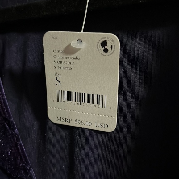 Magic Hour Bodysuit Purple Size S - Picture 6 of 7